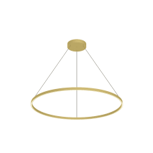 Cerchio 48" Wide LED Suspension Pendant