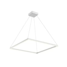 Piazza 32" Wide LED Suspension Pendant