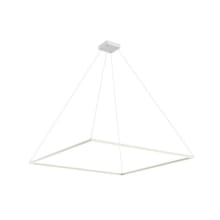 Piazza 59" Wide LED Suspension Pendant
