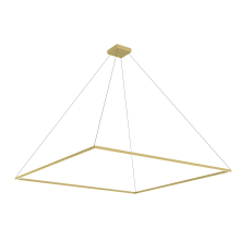 Piazza 71" Wide LED Suspension Pendant