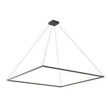 Piazza 71" Wide LED Suspension Pendant