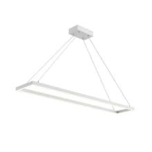 Piazza 48" Wide LED Suspension Linear Pendant