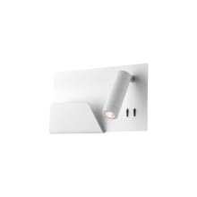 Dorchester 7" Tall LED Wall Sconce - Right Side Shade