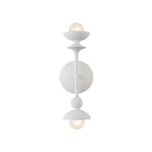 Cadence 2 Light 11" Tall Wall Sconce