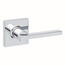 Casey Passage Door Lever Set with Square Rose