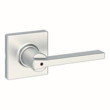 Casey Privacy Door Lever Set with Square Rose