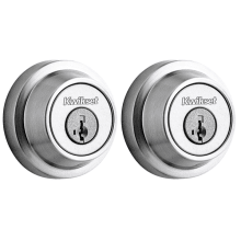 Contemporary Double Cylinder Deadbolt with SmartKey