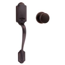 Arlington Lower Handleset with Hancock Interior Knob for use with Kwikset Deadbolts