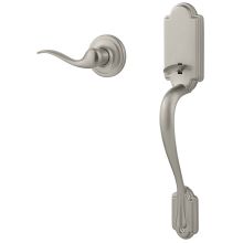 Arlington Lower Handleset with Tustin Interior Lever for use with Kwikset Deadbolts - Right Handed