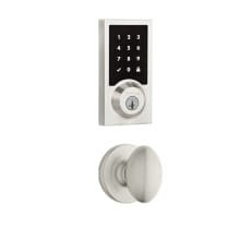 Aliso Passage Knob and 916 Contemporary Aliso Touchscreen Deadbolt Combo Pack with SmartKey and Z-Wave Technology
