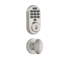 Aliso Passage Knob and 938 Halo WiFi Enabled Deadbolt Combo Pack with SmartKey