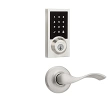 Balboa Passage Lever and 916 Contemporary Touchscreen Deadbolt Combo Pack with SmartKey and Z-Wave Technology