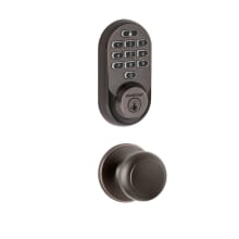 Cove Passage Knob and 938 Halo WiFi Enabled Deadbolt Combo Pack with SmartKey