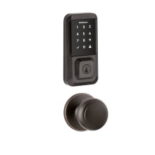 Cove Passage Knob and 939 Halo WiFi Enabled Deadbolt Combo Pack with SmartKey