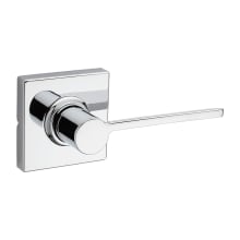Ladera Passage Door Lever Set with Square Rose