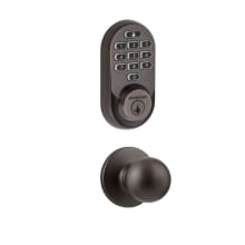 Polo Passage Knob and 938 Halo WiFi Enabled Deadbolt Combo Pack with SmartKey
