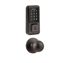 Polo Passage Knob and 939 Halo WiFi Enabled Deadbolt Combo Pack with SmartKey