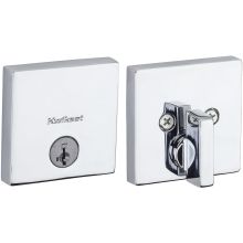 Downtown Low Profile Single Cylinder Deadbolt with SmartKey Technology