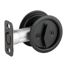 Round Privacy Bed/Bath Pocket Door Lock