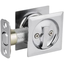 Square Privacy Bed/Bath Pocket Door Lock