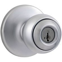 Polo Keyed Entry Door Knobset with SmartKey