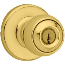 Kwikset Security Series Polo Storeroom Function Keyed Entry Door Knobset