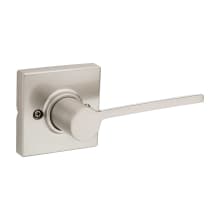 Ladera Right Handed Non-Turning One-Sided Door Lever with Square Rose