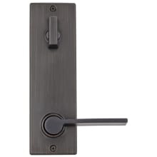 Ladera Right Handed Interconnected Single Cylinder Keyed Entry Handleset Interior Pack with Contemporary Trim