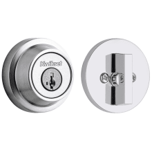 Contemporary Single Cylinder Deadbolt with SmartKey