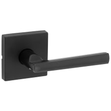 Montreal Passage Door Lever Set with Square Rose