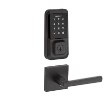 Montreal Passage Lever and 939 Halo WiFi Enabled Deadbolt Combo Pack with SmartKey