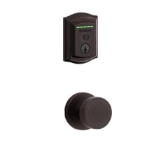 Pismo Passage Knob and 959 Fingerprint Traditional Halo WiFi Enabled Deadbolt Combo Pack with SmartKey