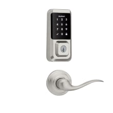 Tustin Passage Lever and 939 Halo WiFi Enabled Deadbolt Combo Pack with SmartKey