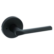 Lisbon Privacy Door Lever Set with Round Rose