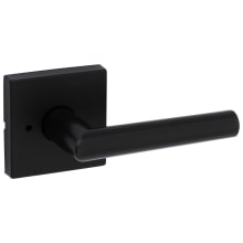 Milan Privacy Door Lever Set with Square Rose