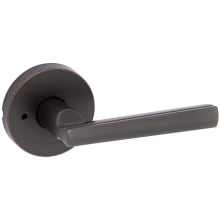 Montreal Privacy Door Lever Set with Round Rose
