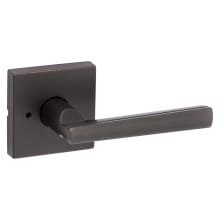 Montreal Privacy Door Lever Set with Square Rose