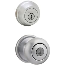 Hancock Single Cylinder Keyed Entry Knob Set and Deadbolt Combo with SmartKey from the 780 Series