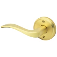 Sedona Left Handed Non-Turning One-Sided Dummy Door Lever with Round Rose