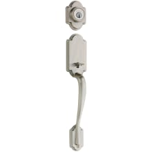 Arlington Sectional Single Cylinder Keyed Entry Exterior Pack Handleset with SmartKey
