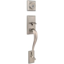 Hawthorne Sectional Single Cylinder Keyed Entry Exterior Pack Handleset with SmartKey