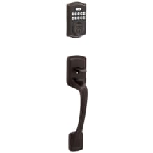 Prague Sectional Electronic Keyless Entry Exterior Pack Handleset with SmartKey