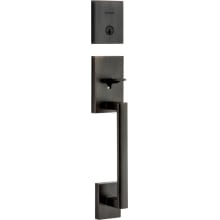 San Clemente Single Cylinder Keyed Entry Handleset with SmartKey, Exterior Only