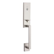 Vancouver Single Cylinder Keyed Entry One Piece Exterior Handleset with SmartKey Technology