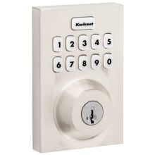 SmartCode Contemporary Single Cylinder Touchpad Electronic Deadbolt with Z-Wave Technology