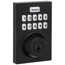 SmartCode Contemporary Single Cylinder Touchpad Electronic Deadbolt with Z-Wave Technology
