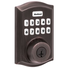 SmartCode Traditional Single Cylinder Touchpad Electronic Deadbolt with Z-Wave Technology