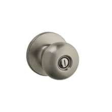Safe Lock by Kwikset Athens Privacy Door Knob Set with Round Rose