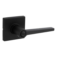 Safe Lock by Kwikset Daylon Privacy Door Lever Set with Square Rose