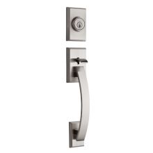 Tavaris Single Cylinder Sectional Contemporary Handleset with SmartKey, Exterior Only